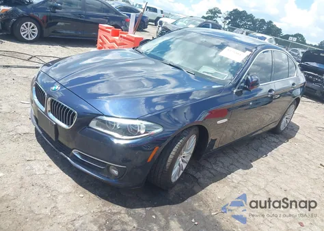 2014 BMW 528 I из США, поврежденный, VIN WBA5A5C53ED503297